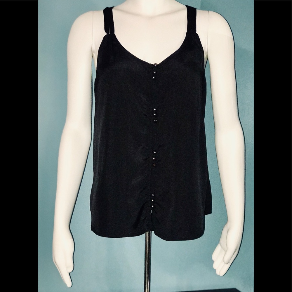 SALE! 2 for $10 ZINGA • Black Tank Top / (S) NEW!!